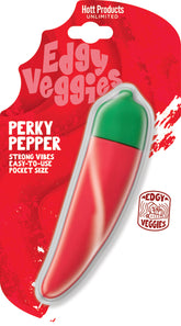 Hott Products Edgy Veggies Pepper Shaped Bullet Massager Bullet Vibrators